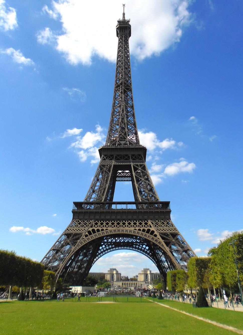 Download Free Stock Photo of The Eiffel Tower in Paris - France 